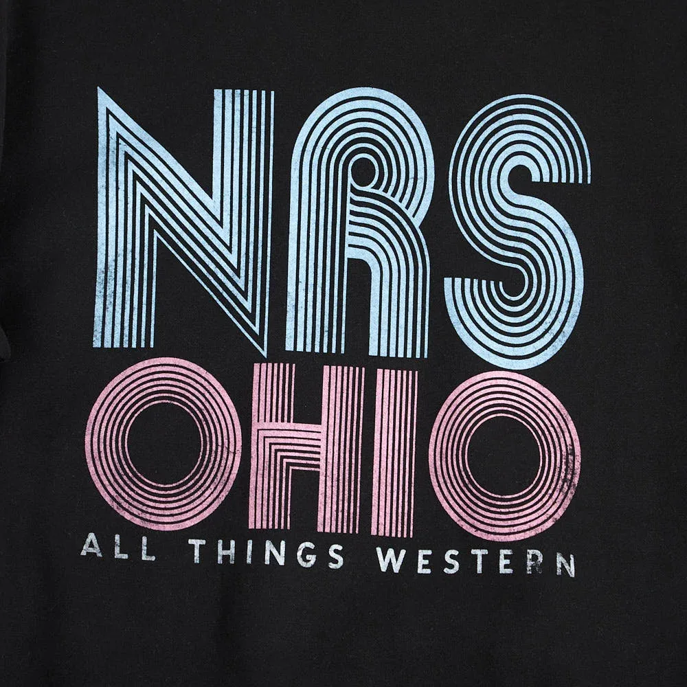NRS Ohio Black Retro Logo Sweatshirt - Image 2