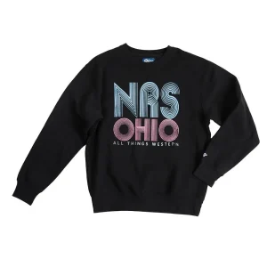 NRS Ohio Black Retro Logo Sweatshirt