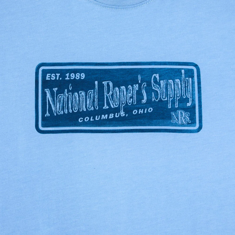 NRS Ohio Blue License Plate Tee Shirt - Image 2