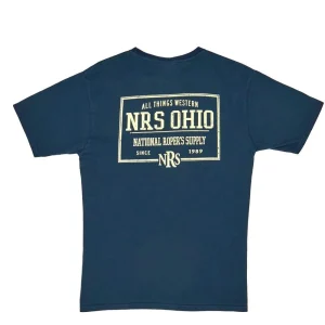 NRS Ohio Navy Logo Tee Shirt