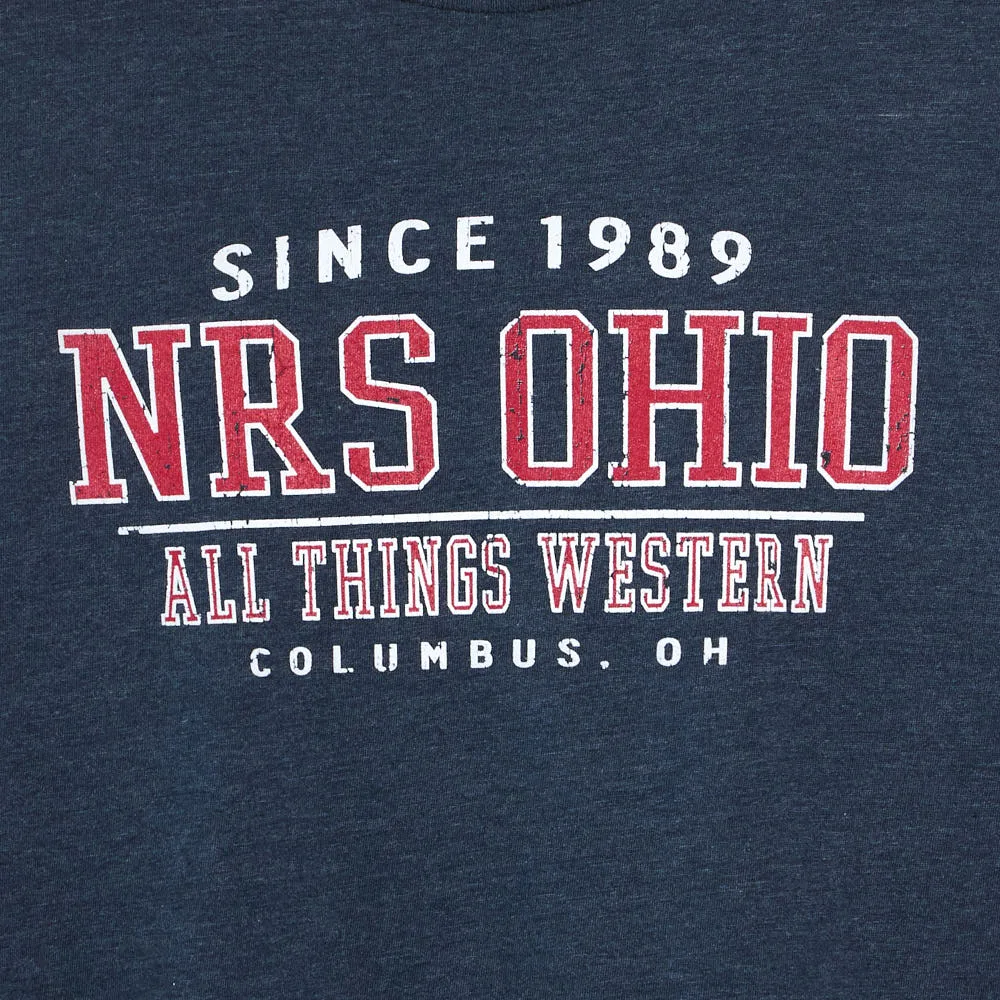 NRS Ohio Since 1989 Navy Tee Shirt - Image 2