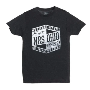 NRS Ohio Western Lifestyle Black Tee Shirt