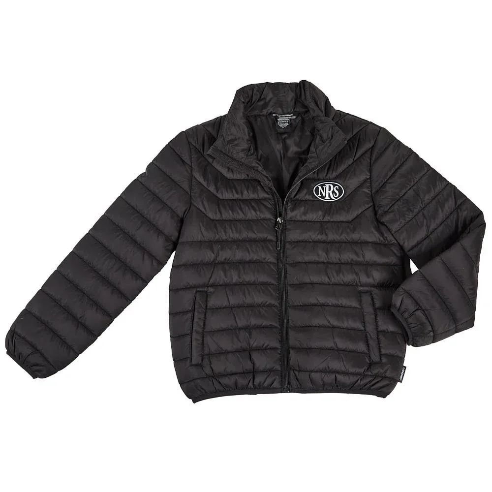 NRS Ohio Youth Black Puffer Jacket - Image 2