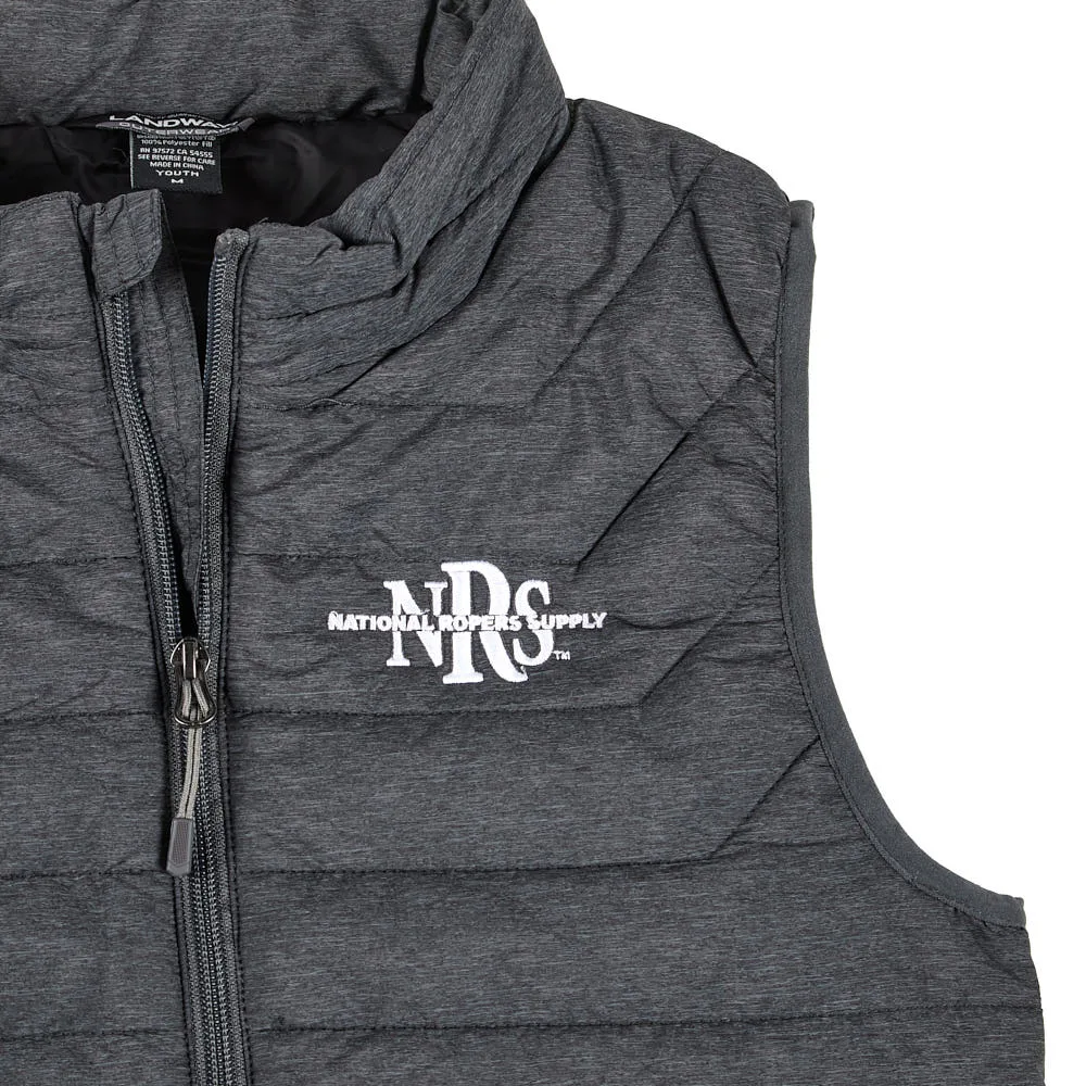 NRS Ohio Youth Carbon Puffer Vest - Image 2
