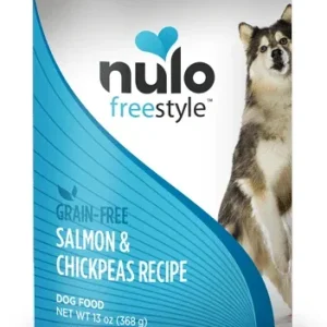 Nulo FreeStyle Grain Free Salmon and Chickpeas Recipe Canned Dog Food