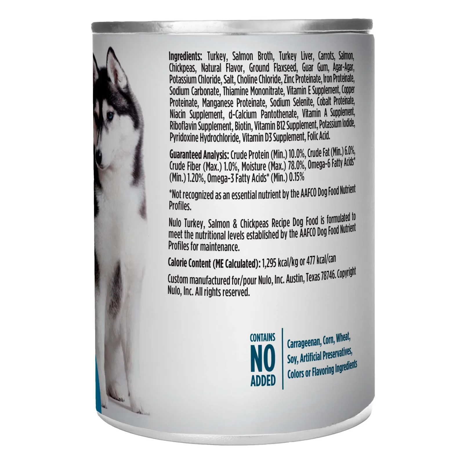 Nulo FreeStyle Turkey, Salmon & Chickpeas Pate Wet Dog Food - Image 2