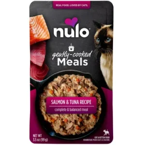Nulo Gently Cooked Meals Salmon & Tuna Recipe Kitten & Adult Cat Food