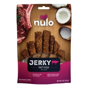 Nulo Jerky Beef Recipe w/ Coconut Dog Treats