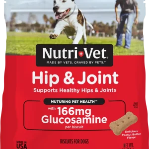 Nutri-Vet Hip & Joint Dog Biscuits Peanut Butter 16 oz