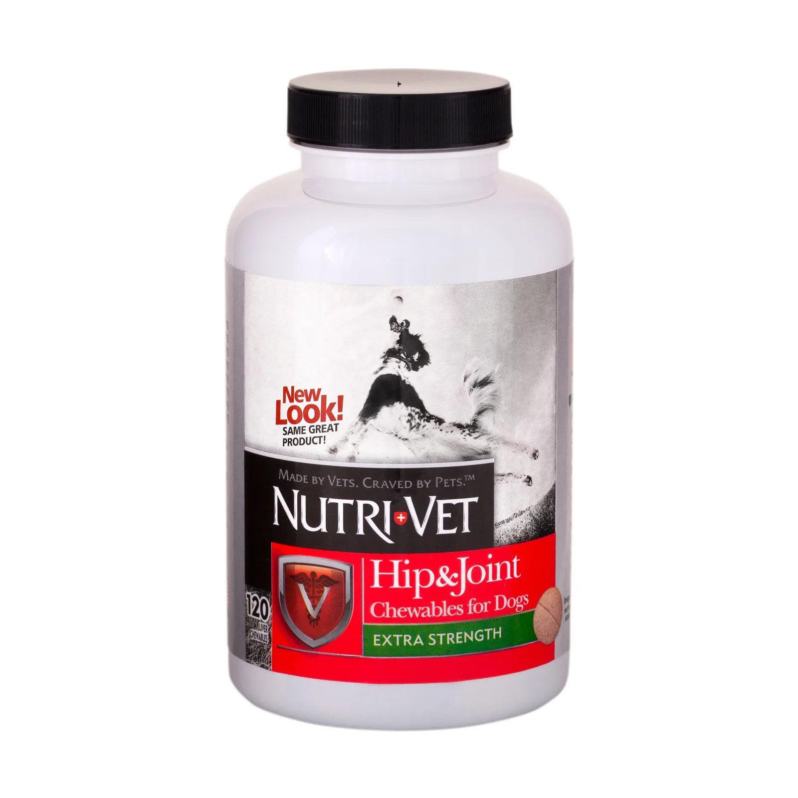 Nutri-Vet Hip & Joint Extra Strength Chewables for Dogs Liver 120ct 120 ct