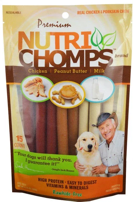 NutriChomps Assorted Falvor Twist Mini 15 - Image 2