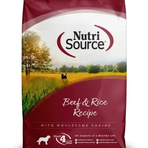 NutriSource Beef & Brown Rice Recipe Dry Dog Food