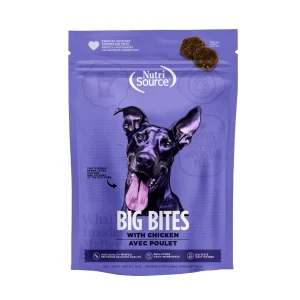 NutriSource Big Bites Dog Treats Chicken 14 oz
