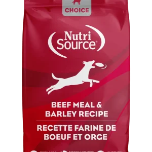 NutriSource Choice Adult ALS Dry Dog Food Beef 40 lb