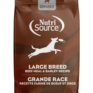 NutriSource Choice Adult ALS Large Breed Dry Dog Food Beef 40 lb
