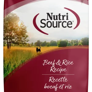 NutriSource Dry Dog Food Beef & Rice 4 lb