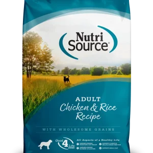 NutriSource Dry Dog Food Chicken & Rice 26 lb