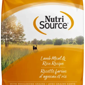 NutriSource Dry Dog Food Lamb Meal & Rice 12 lb