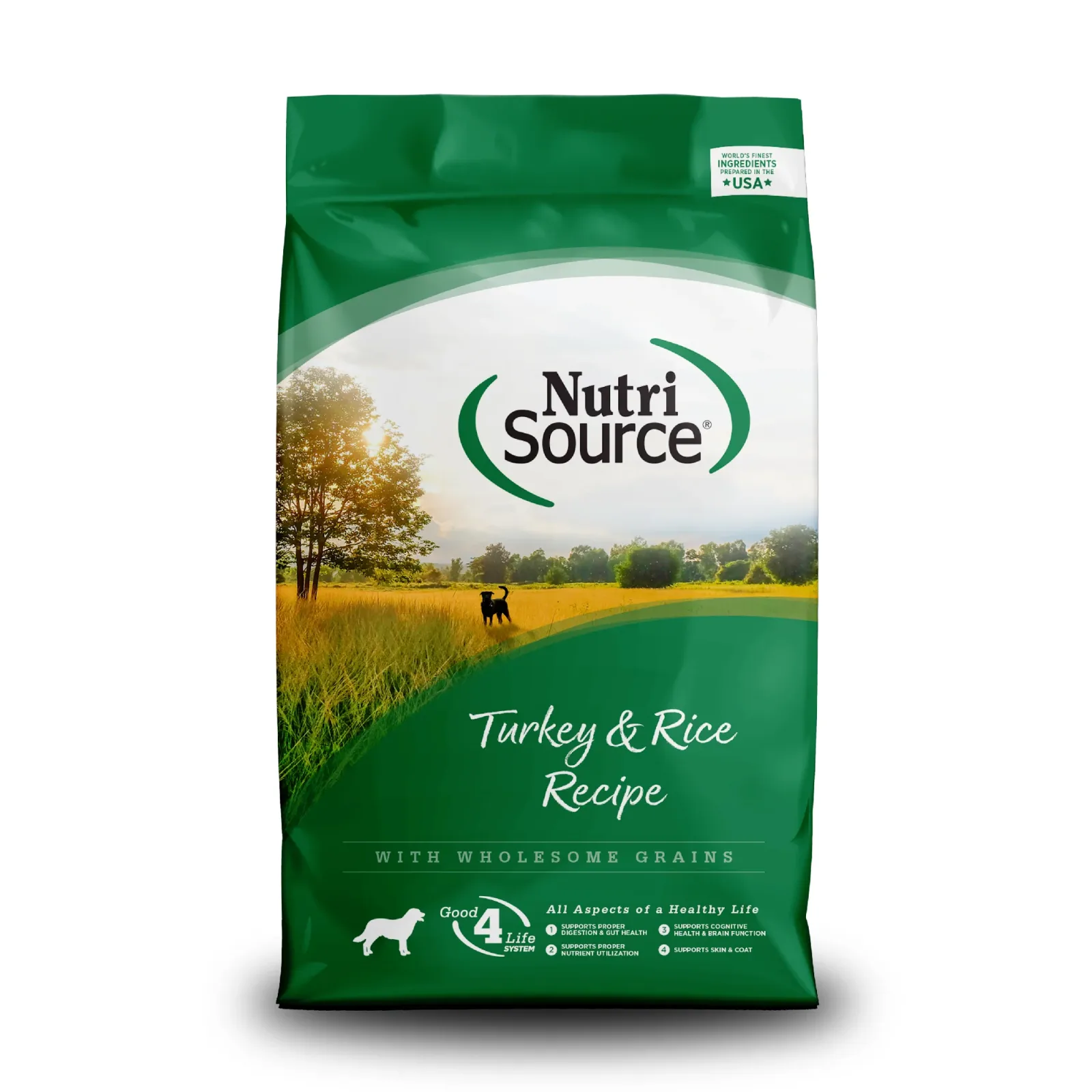 NutriSource Dry Dog Food Turkey & Rice 26 lb