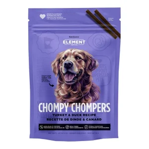 NutriSource Element Series Chompy Chompers Dog Treats Turkey & Duck 6 oz