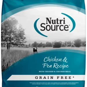 NutriSource Grain Free Dry Dog Food Chicken & Peas 12 lb