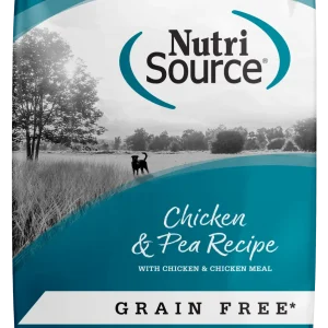 NutriSource Grain Free Dry Dog Food Chicken & Peas 4 lb