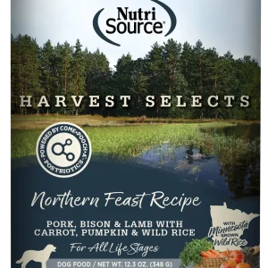 NutriSource Harvest Selects Canned Dog Food Northern Feast 12ea/12.3 oz