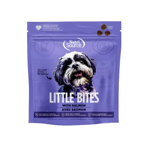NutriSource Little Bites Dog Treats Salmon 6 oz