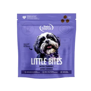 NutriSource Little Bites Grain Free Dog Treats Turkey 6 oz