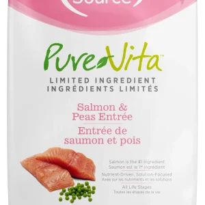 NutriSource PureVita LID Grain Free Dry Cat Food Salmon & Peas 1.5 lb