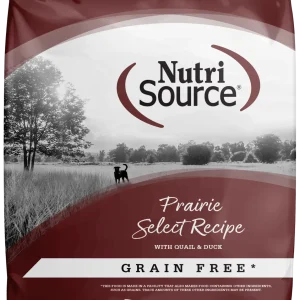 NutriSource Select Recipe Grain Free Dry Dog Food Prarie Select 12 lb