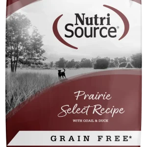 NutriSource Select Recipe Grain Free Dry Dog Food Prarie Select 4 lb