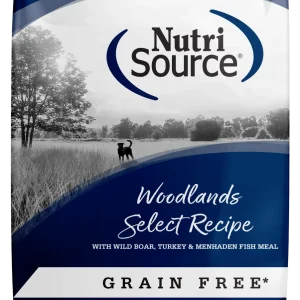 NutriSource Select Recipe Grain Free Dry Dog Food Woodlands Select 4 lb