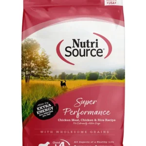 NutriSource Super Performance Chicken & Rice Dry Dog Food