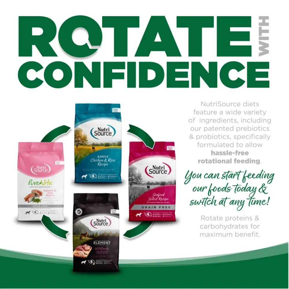 NutriSource Turkey & Rice Recipe Dry Dog Food - Image 2