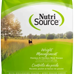 NutriSource Weight Management Dry Dog Food Chicken 12 lb