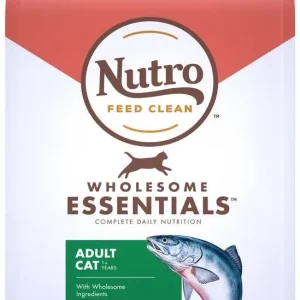 Nutro Products Wholesome Essentials Adult Dry Cat Food Salmon & Brown Rice 5 lb