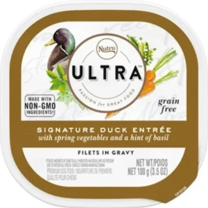 Nutro Ultra Grain-Free Cuts in Gravy Duck w/Veggies Wet Dog Food - 3.5oz-24 Pack