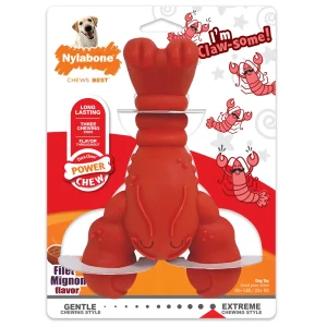 Nylabone Power Chew Lobster Dog Toy Filet Mignon X-Large/Souper - 50+ Lbs. (1 ct)