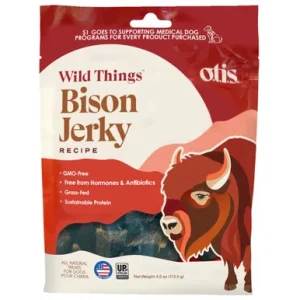 O.t.i.s. Wild Things Bison Jerky Recipe Dog Treats