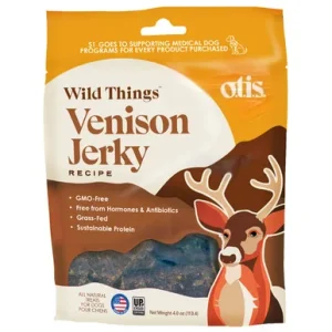 O.t.i.s. Wild Things Venison Jerky Recipe Dog Treats