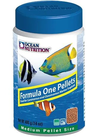 Ocean Nutrition Formula One Marine Pellet Medium 14 oz
