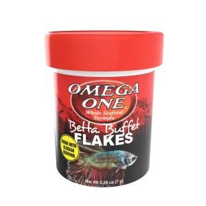 Omega One Betta Buffet Flakes Fish Food .28 oz