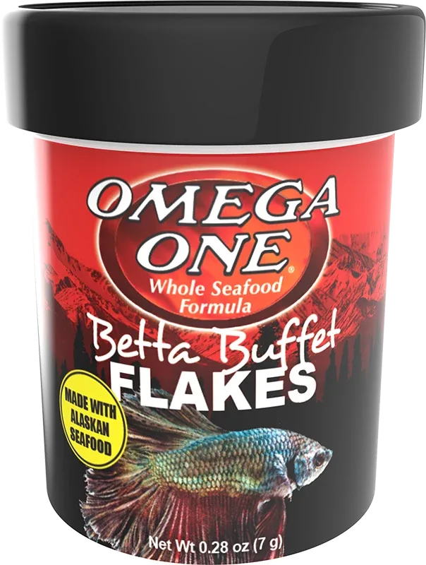 Omega One Betta Fish Flakes 0.28oz
