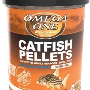 Omega One Catfish w/ Shrimp Pellets 4.5oz