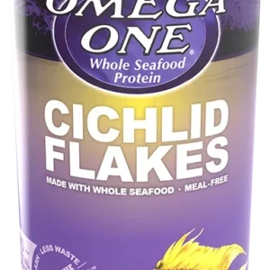 Omega One Cichlid Flakes 2.2oz