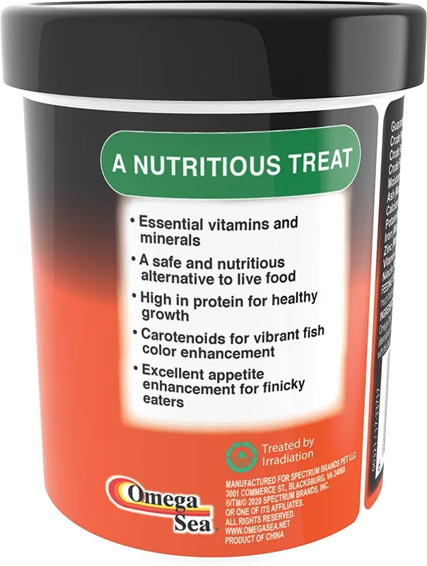 Omega One Freeze Dried Brine Shrimp Fish 0.67oz - Image 2