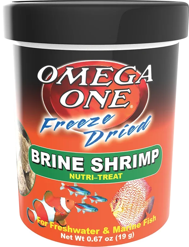 Omega One Freeze Dried Brine Shrimp Fish 0.67oz