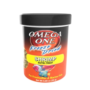Omega One Freeze Dried Shrimp Fish Food .85 oz