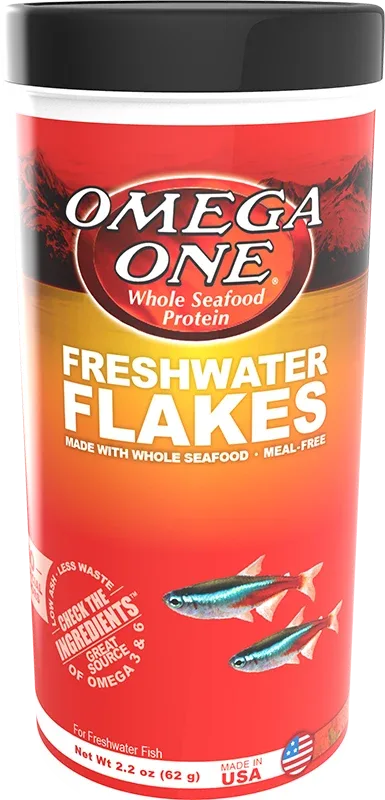 Omega One Freshwater Flakes 2.2oz